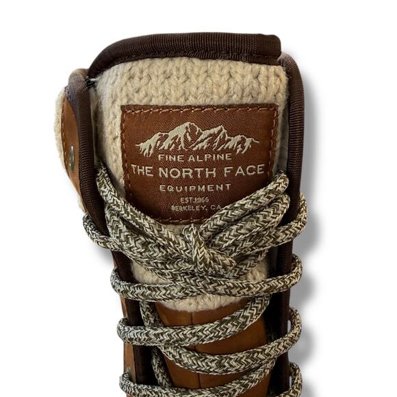 The North Face Shellista II Mid Waterproof Winter Boots Women's Size 9 Brown - Picture 8 of 11